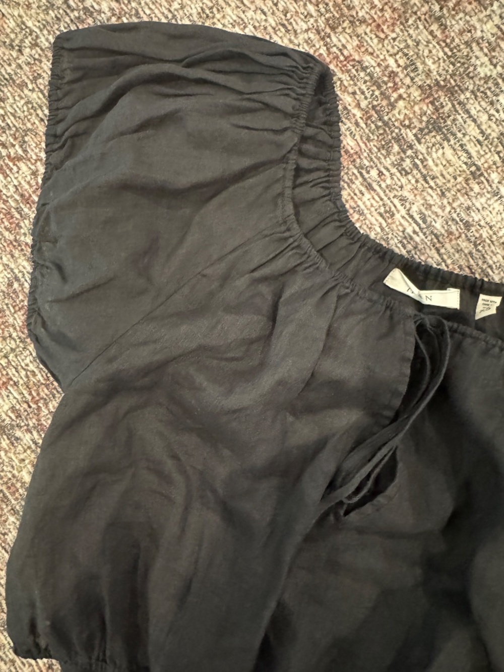 DOEN Hera black top xs - Picture 2 of 4